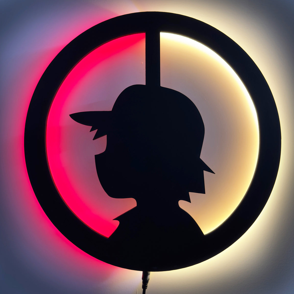 Pokémon Ash Pokéball LED Wall Light | Unique Decor for Fans