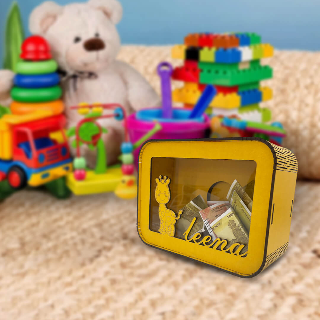 Customized Eco-Friendly Piggy Banks | Sustainable Money Saving Solution | Personalized Coin Banks for Kids