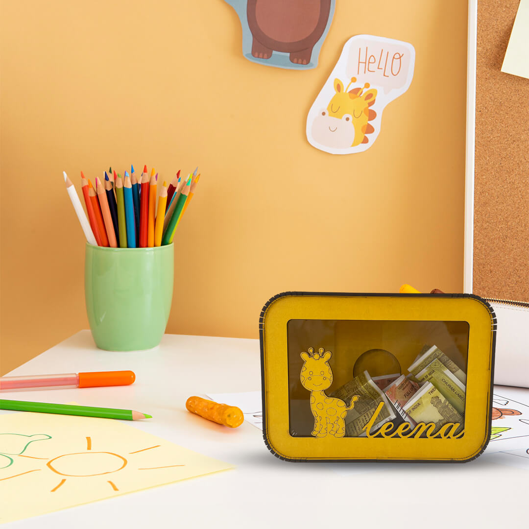 Customized Eco-Friendly Piggy Banks | Sustainable Money Saving Solution | Personalized Coin Banks for Kids