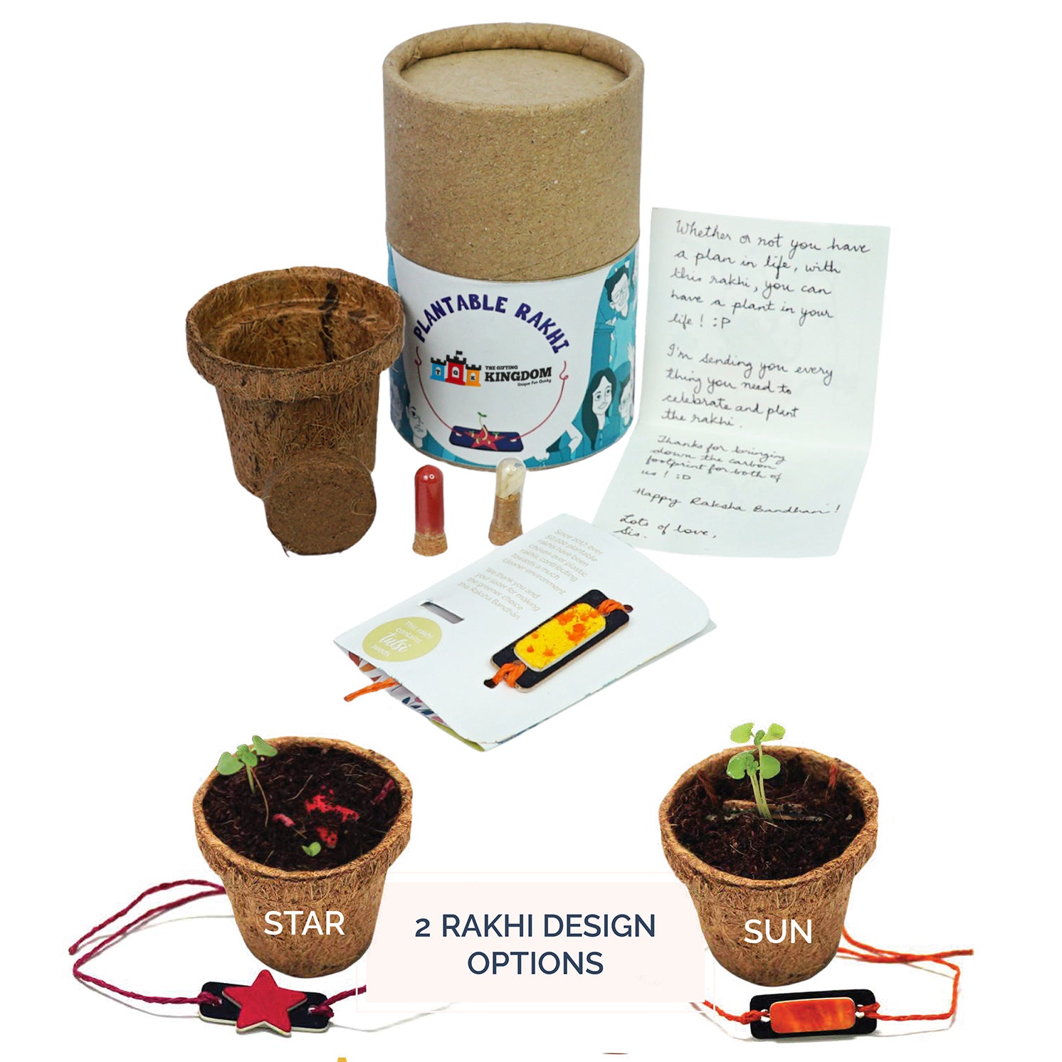 Celebrate a Greener Raksha Bandhan with Plantable Rakhis