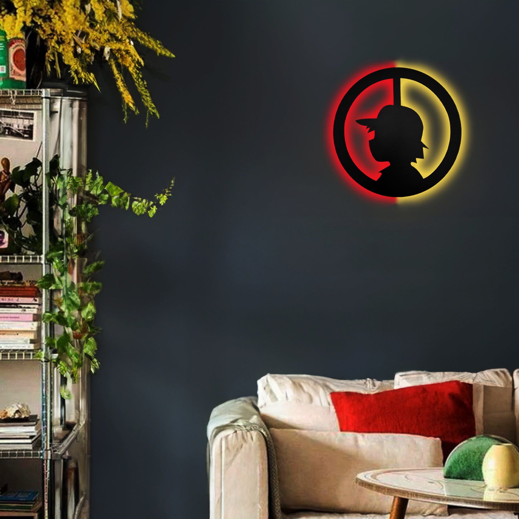 Pokémon Ash Pokéball LED Wall Light | Unique Decor for Fans