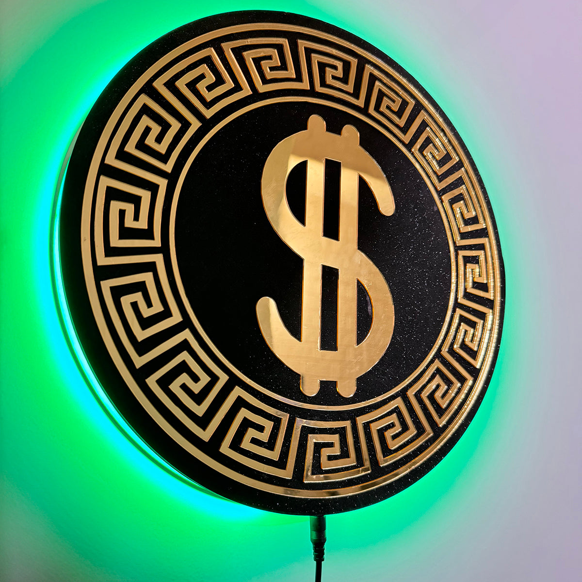 Stylish Dollar Sign Neon LED Light | Home & Office Decor
