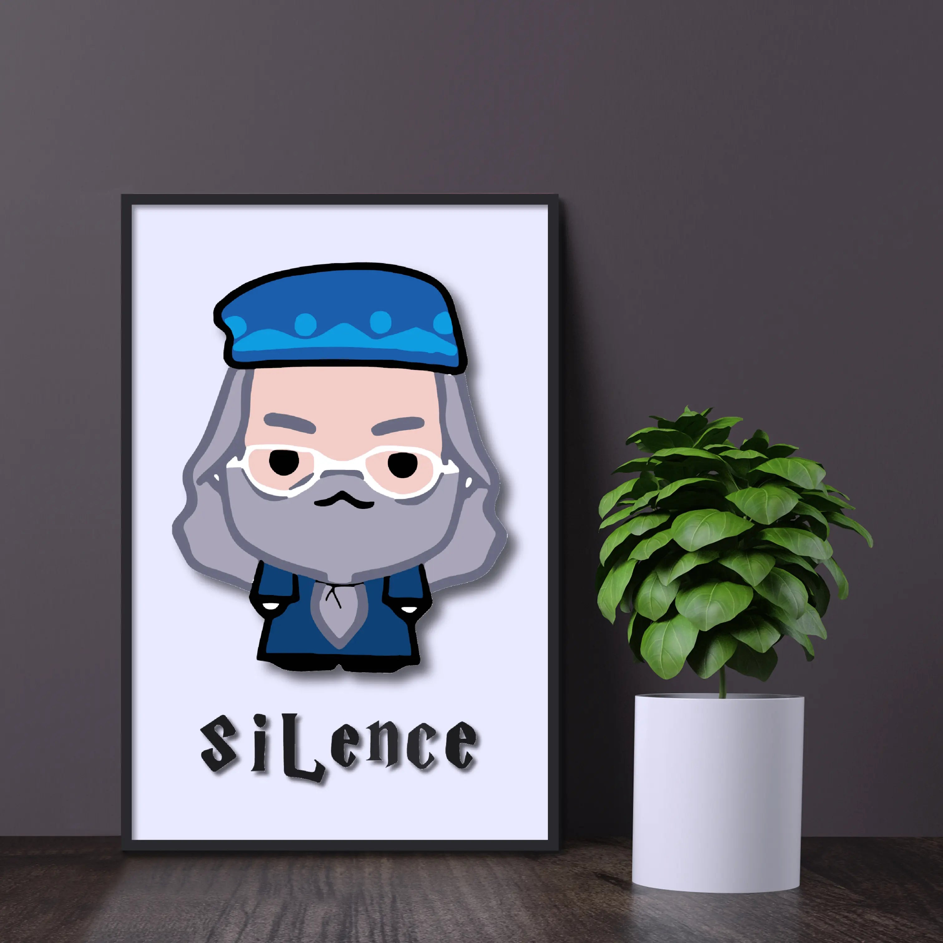 Dumbledore 3D Wall Art | Pop Frame | India
