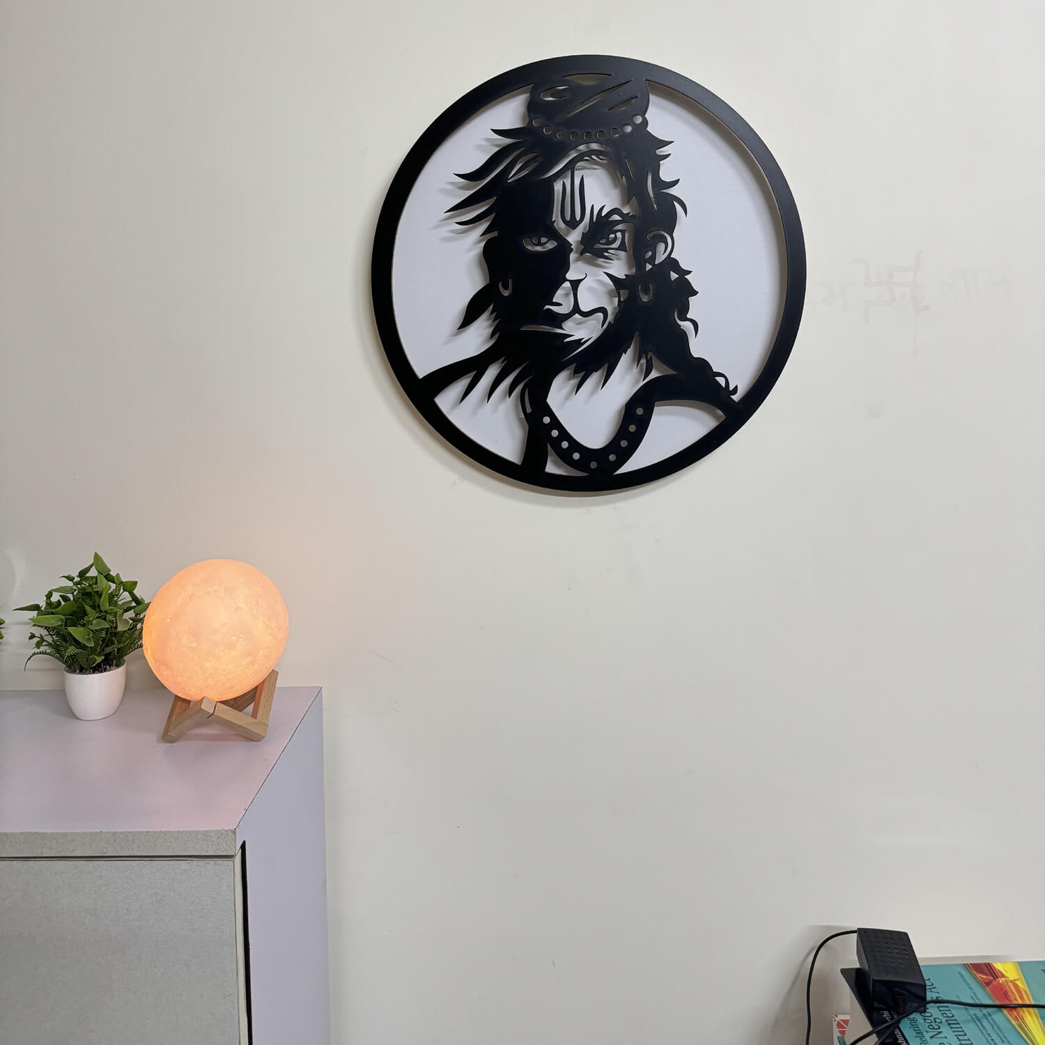 Bajrang Bali Hanuman LED Wall Decor Light | India's Divine Collection