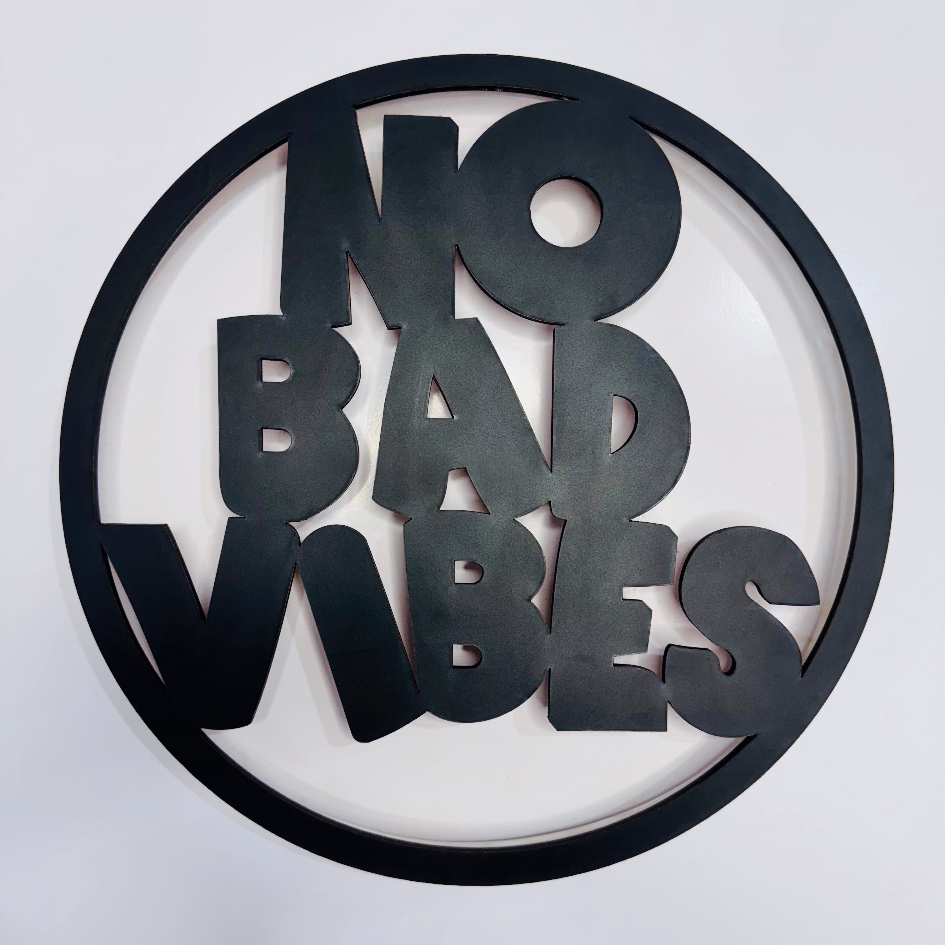 No Bad Vibes Wall décor light, Led Wall Signs for Bedroom, Bar, Party, Game Room Decor, Decorative Wall Deacor with Led Light