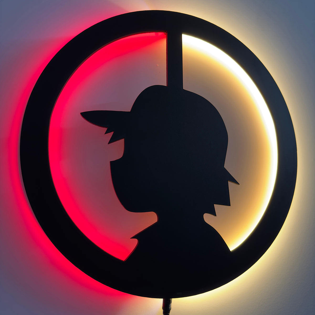 Pokémon Ash Pokéball LED Wall Light | Unique Decor for Fans