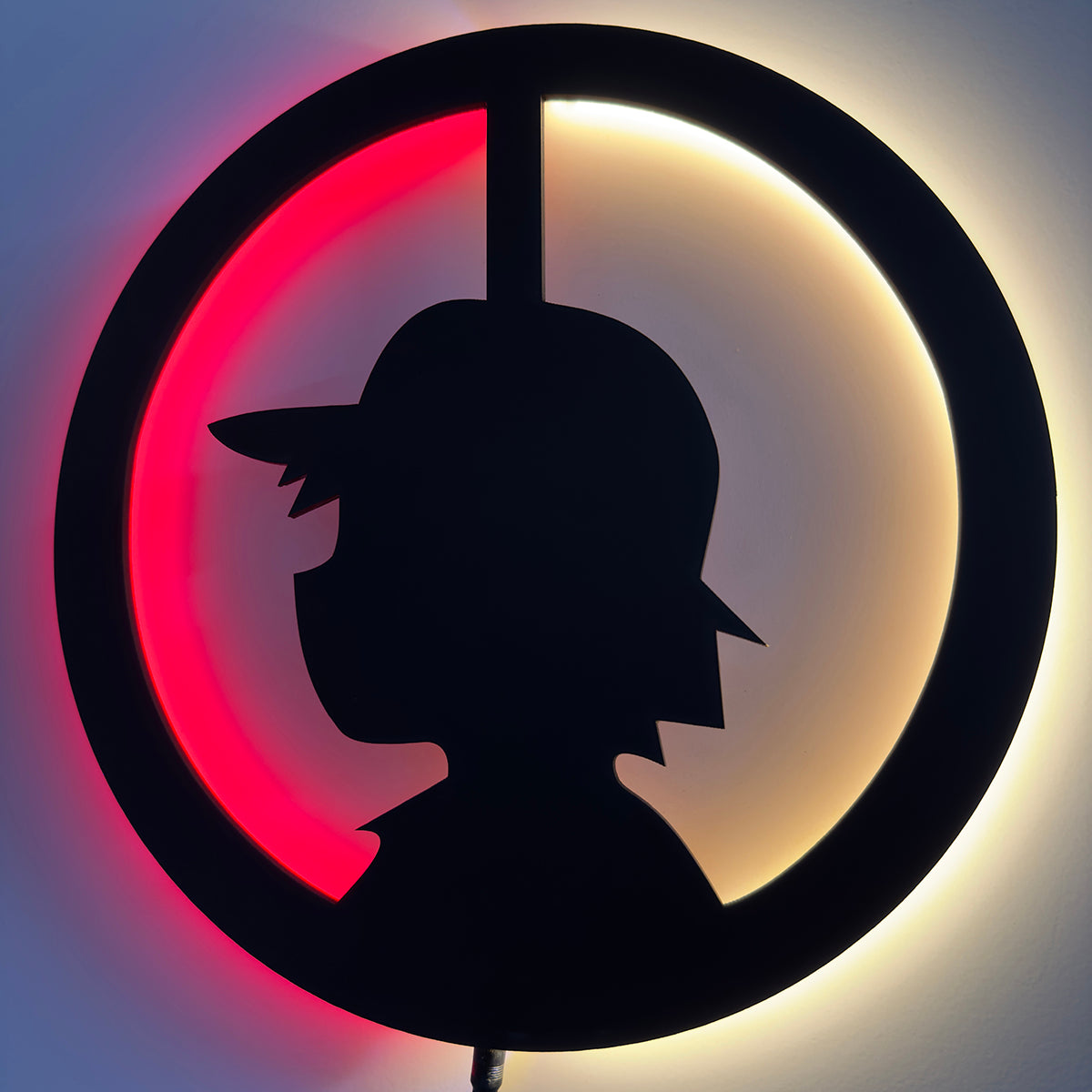 Pokémon Ash Pokéball LED Wall Light | Unique Decor for Fans