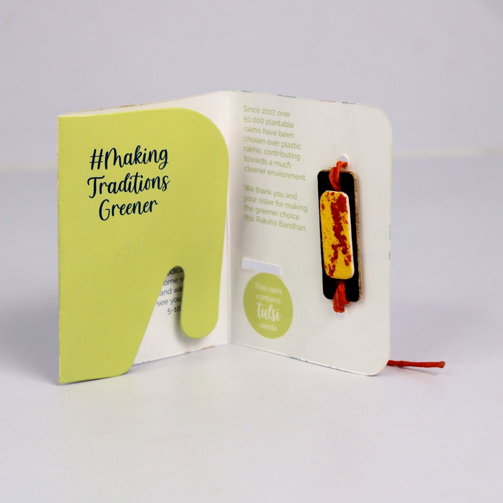 Celebrate a Greener Raksha Bandhan with Plantable Rakhis