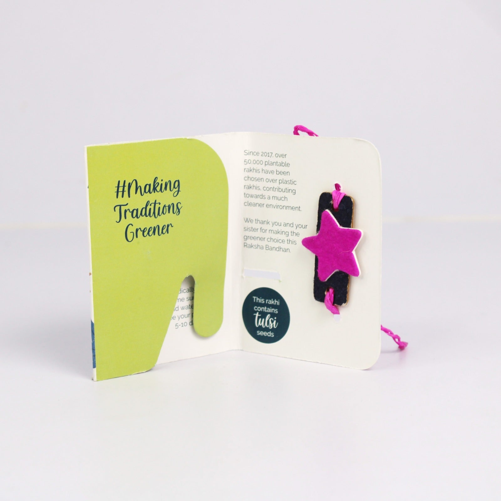 Celebrate a Greener Raksha Bandhan with Plantable Rakhis